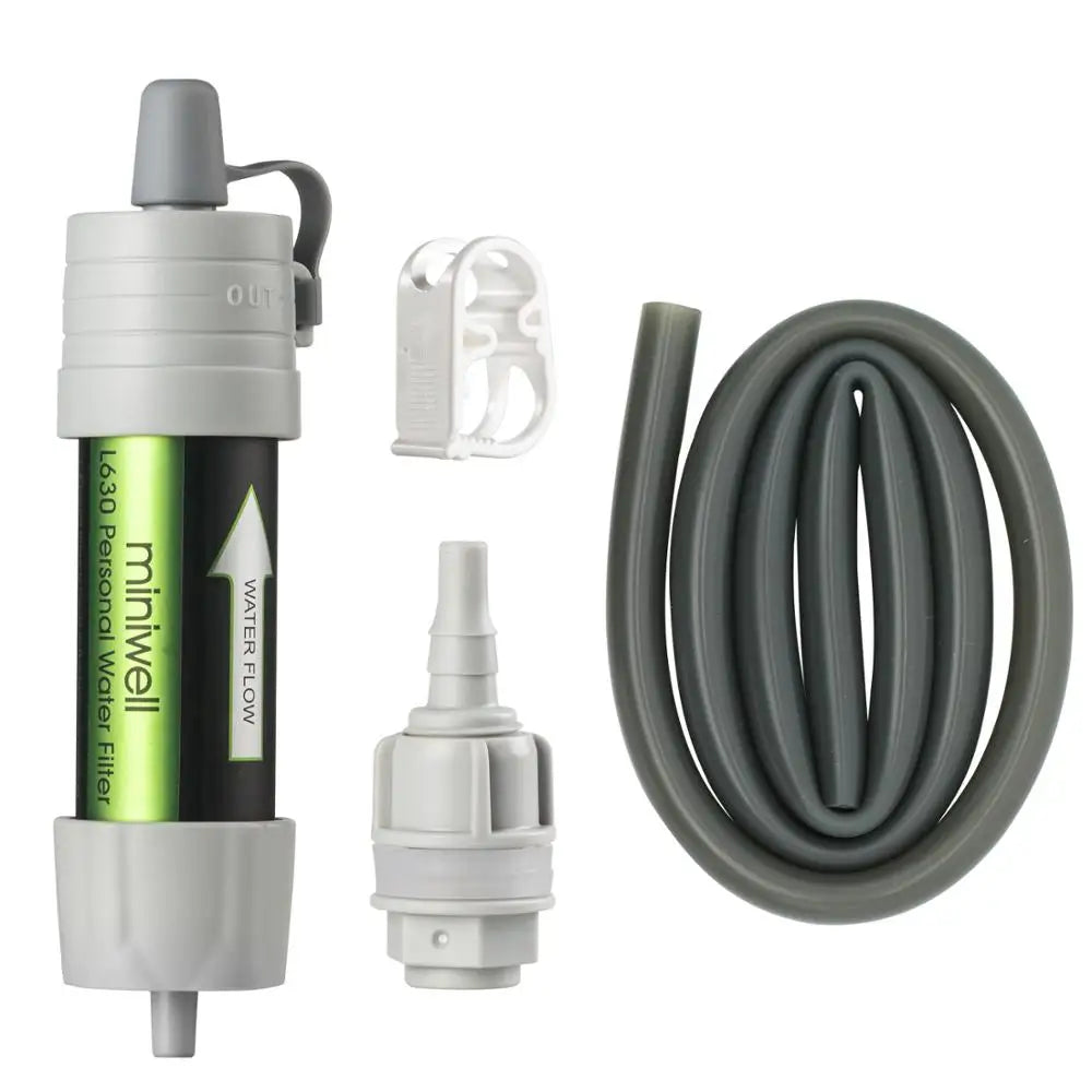 Miniwell L630 Personal Camping Water Filter Straw for Survival