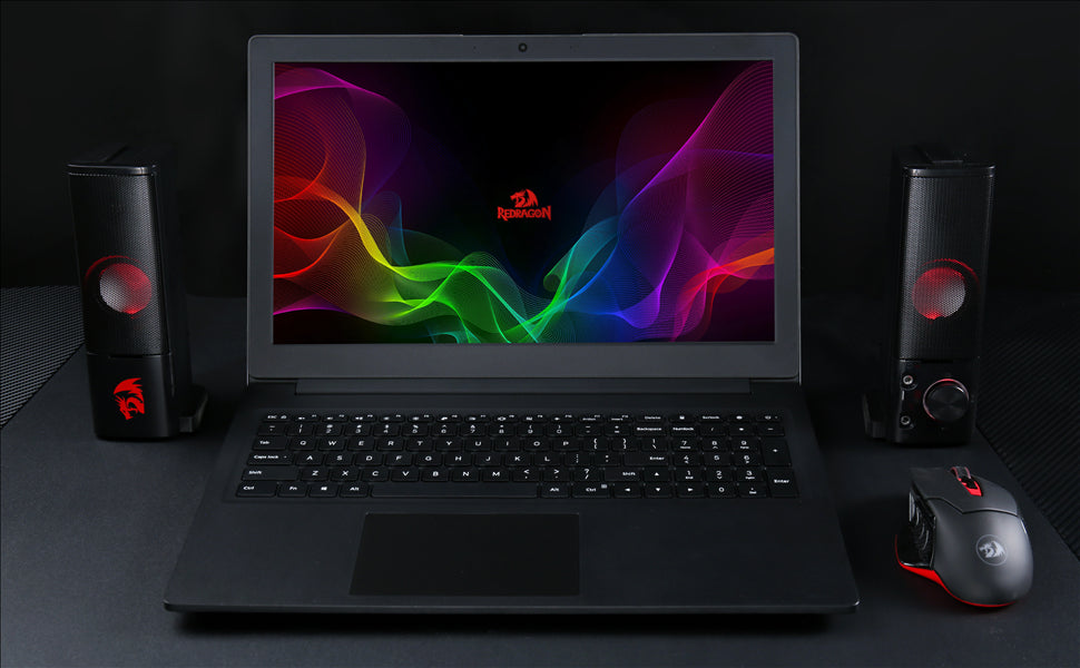 Redragon GS550 2.0 Channel PC Gaming Speakers Sound Bar