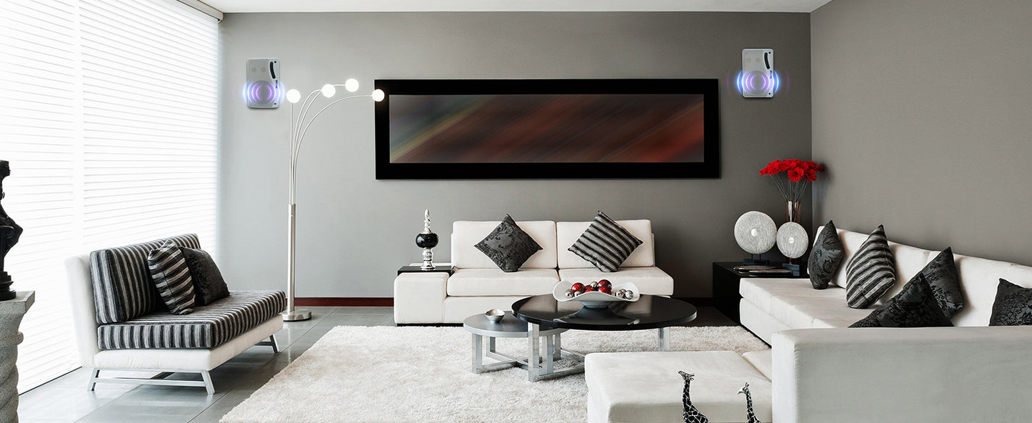 Herdio Outdoor Passive Speakers Three Way Waterproof Wall Mount