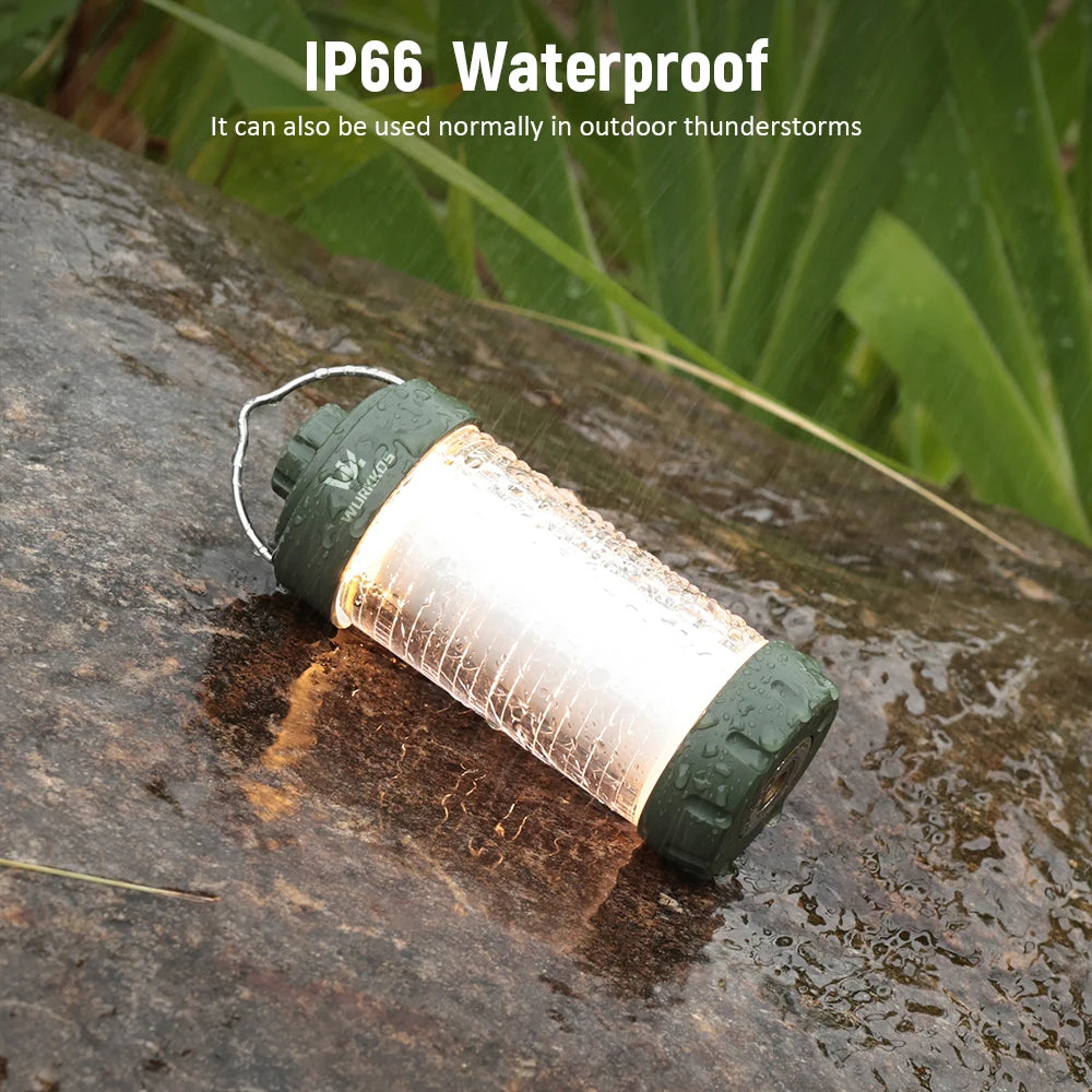 Wurkkos CL01 Camping Lantern 550lm Rechargeable LED Lantern Power Bank