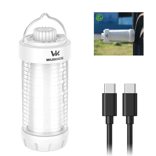 Wurkkos CL01 Camping Lantern 550lm Rechargeable LED Lantern Power Bank