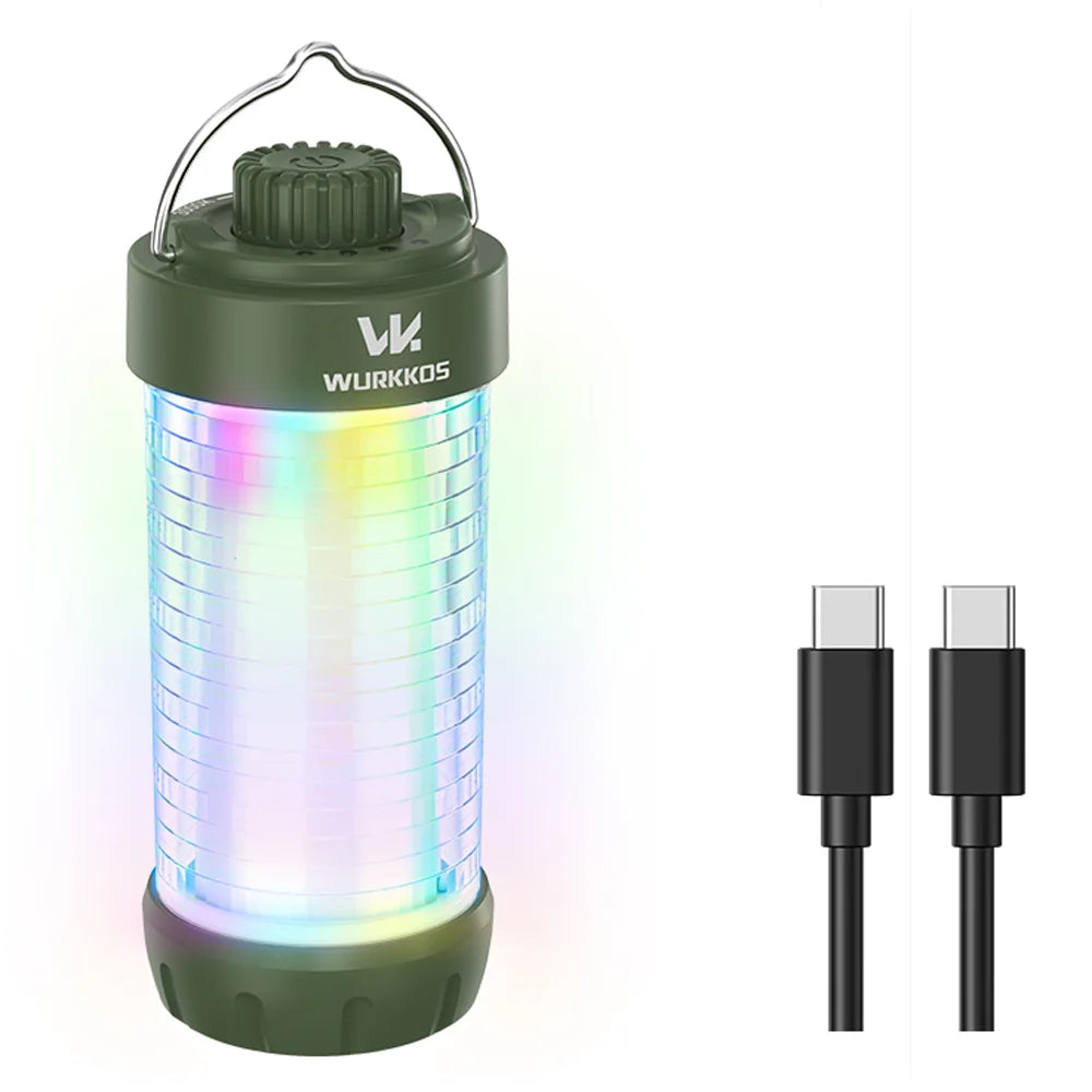 Wurkkos CL01 Camping Lantern 550lm Rechargeable LED Lantern Power Bank