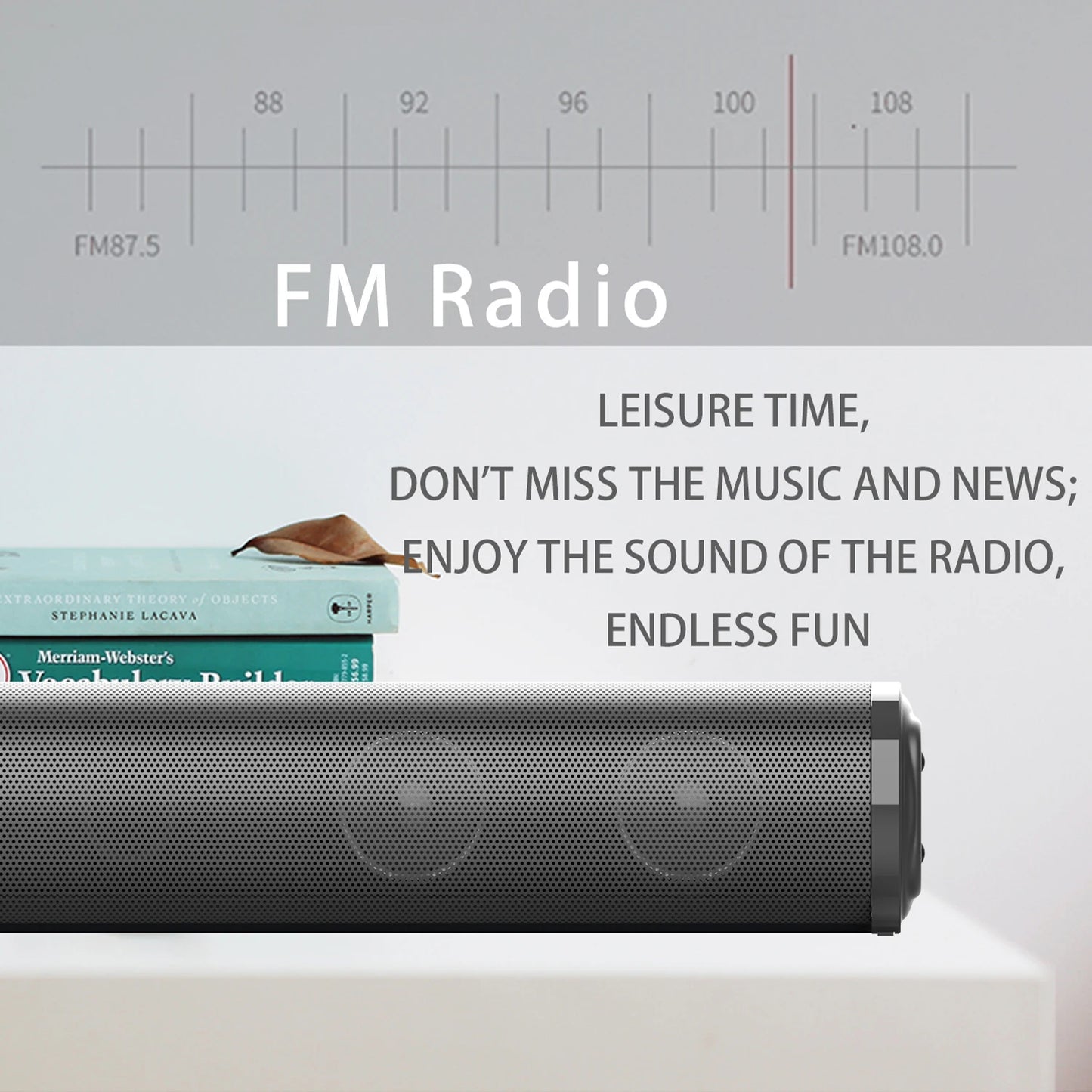 Sombar Wireless Bluetooth Soundbar Computer Home Theater Speaker