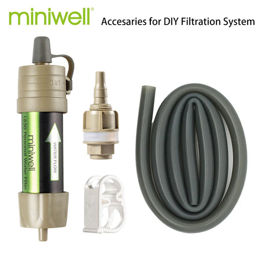 Miniwell L630 Personal Camping Water Filter Straw for Survival