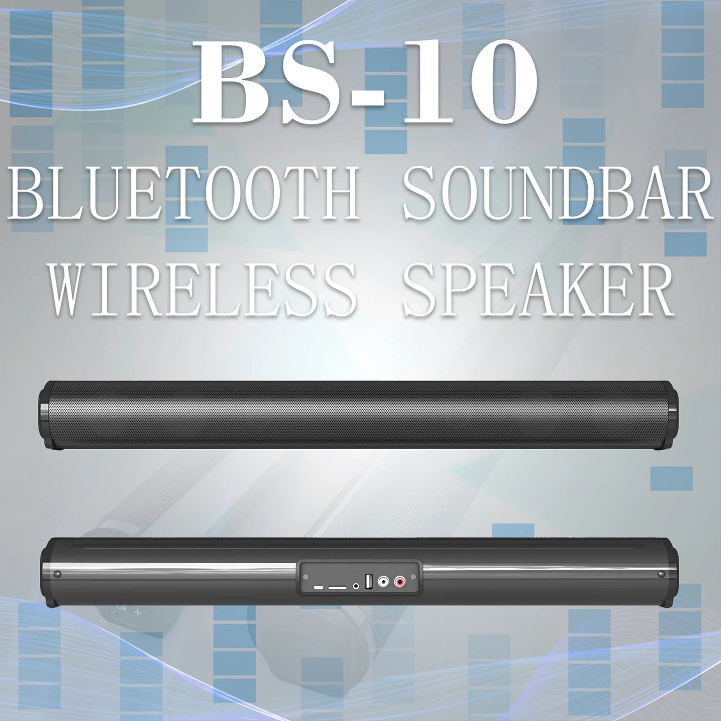 Sombar Wireless Bluetooth Soundbar Computer Home Theater Speaker