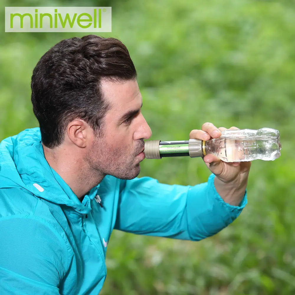 Miniwell L630 Personal Camping Water Filter Straw for Survival
