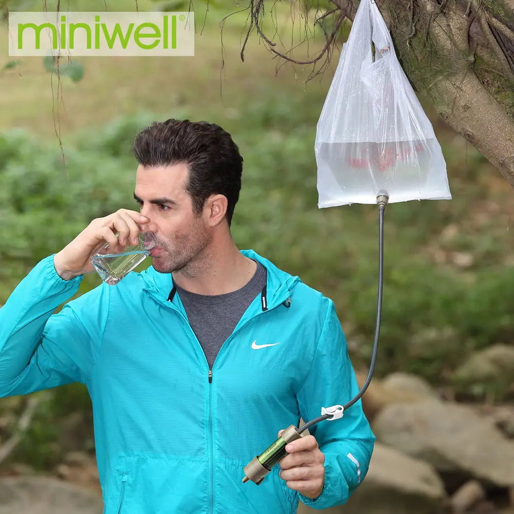 Miniwell L630 Personal Camping Water Filter Straw for Survival