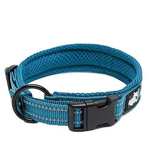 TRUELOVECN Truelove Nylon Dog Collar Padded Reflective Quick Release