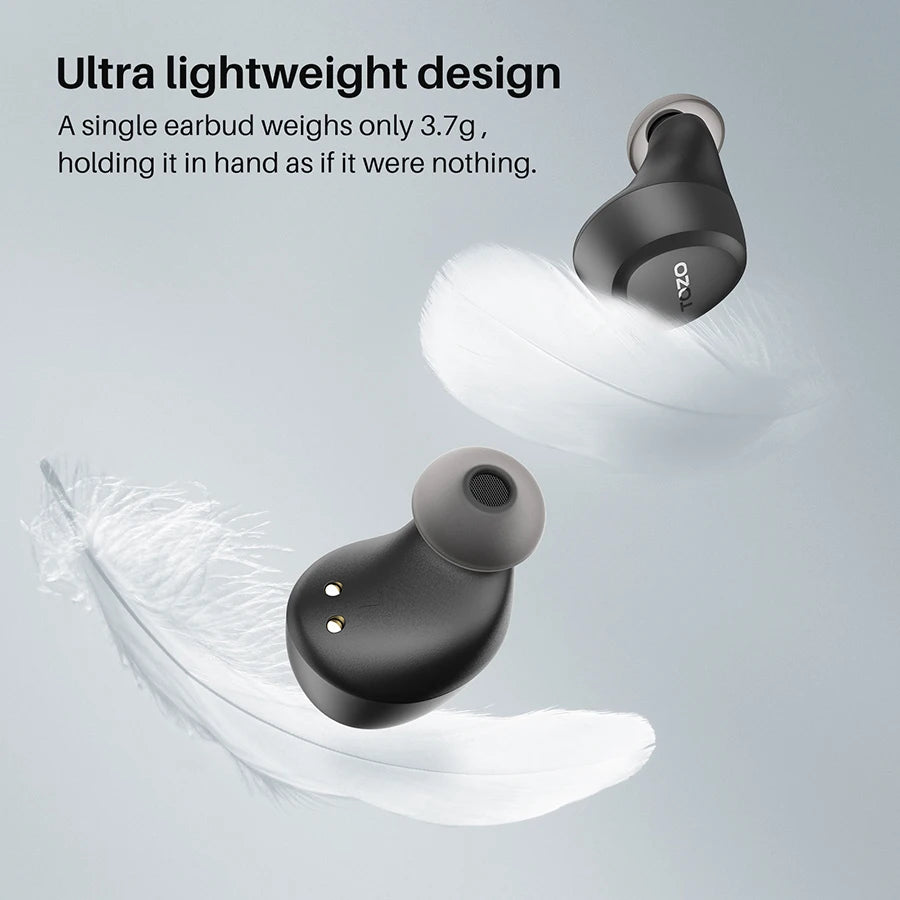 TOZO TWS Earbuds Wireless Headphones Bluetooth 5.3 Touch Control