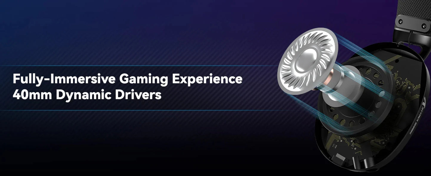 Attack Shark L60 Ultra Light Tri Mode Wireless Headset