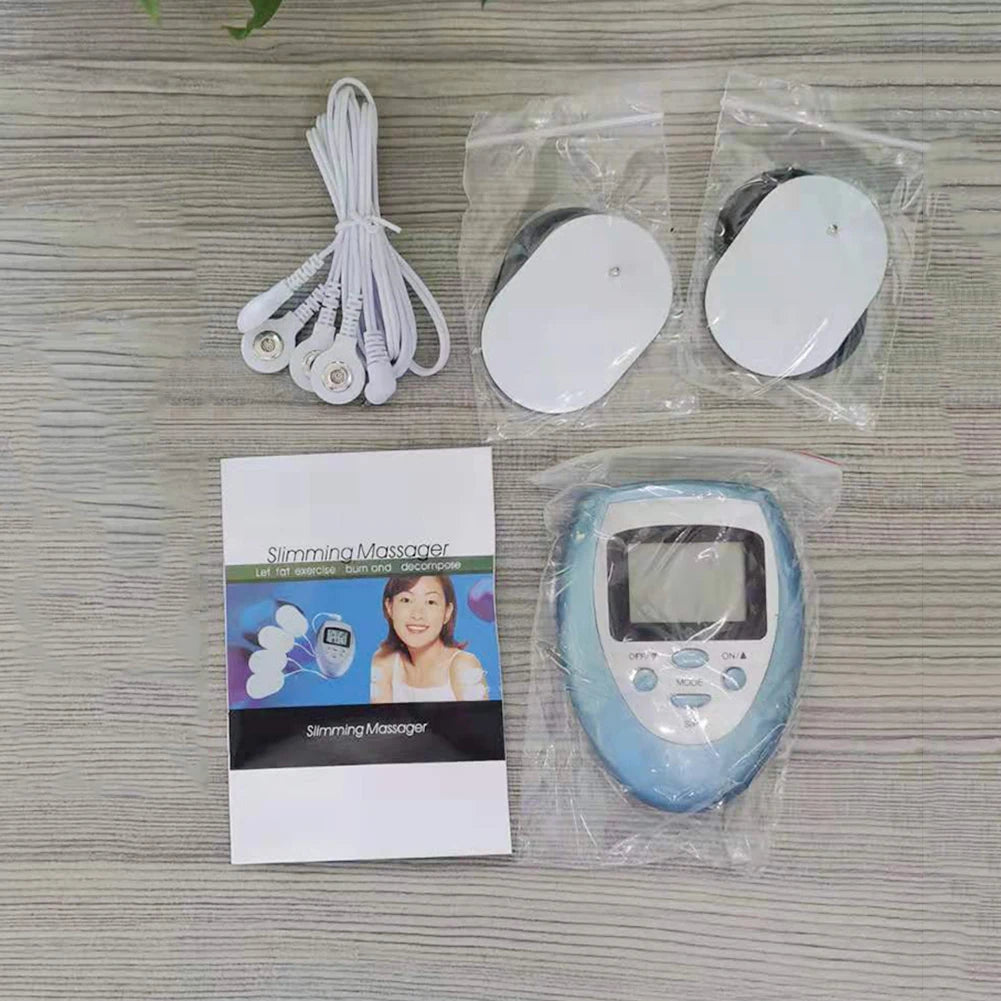 8 Modes Tens Muscle Stimulator Massage Machine For Pain Relief And Physiotherapy With Power Off