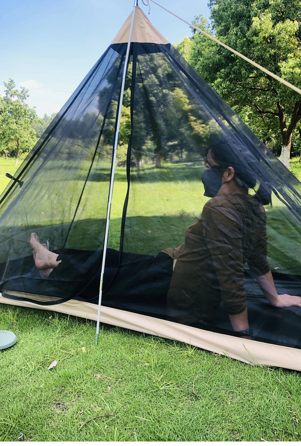 Kamperbox Ultralight Tent  Camping Tents Outdoor Camping Pole less Tent MT380