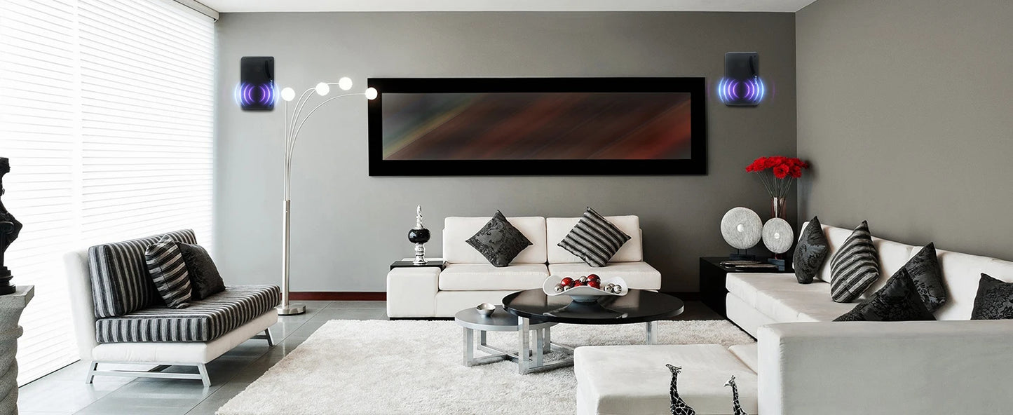 Herdio Outdoor Passive Speakers Three Way Waterproof Wall Mount