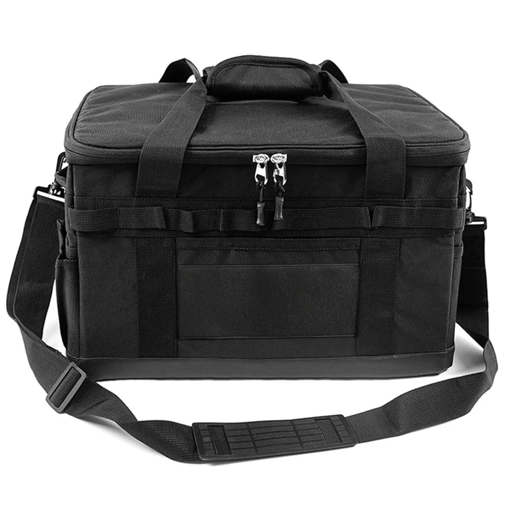 VKTECH Camping Cooking Utensil Organizer Collapsible Storage Case