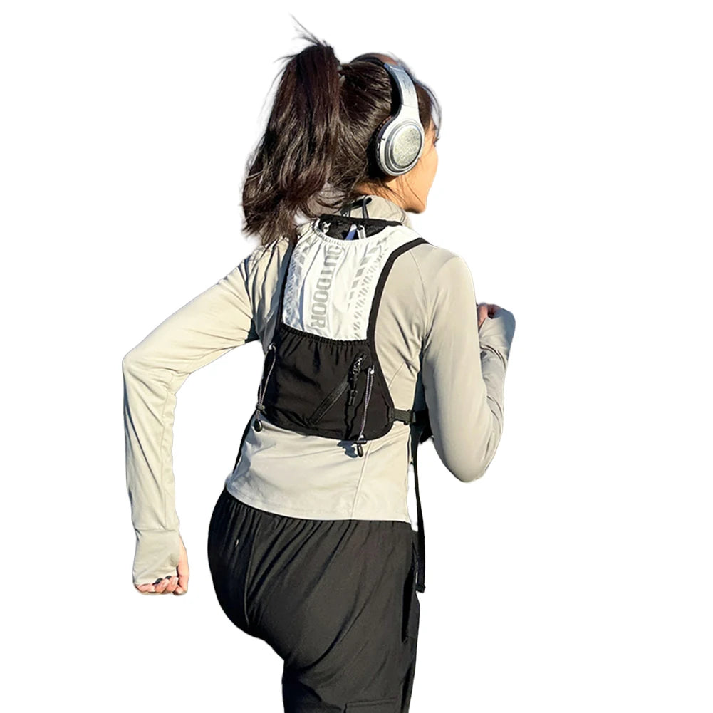 Shunmaii Hydration Running Vest Lightweight Reflective for Outdoors