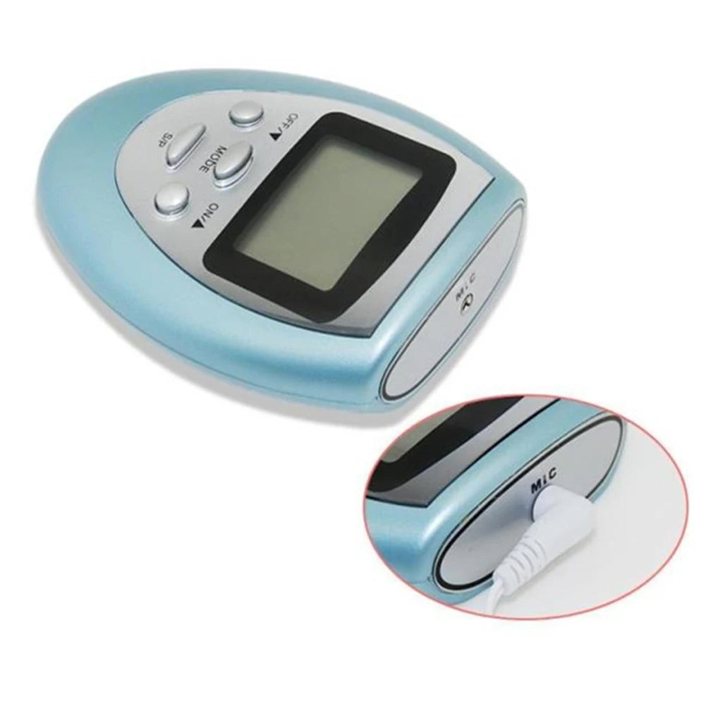 8 Modes Tens Muscle Stimulator Massage Machine For Pain Relief And Physiotherapy With Power Off