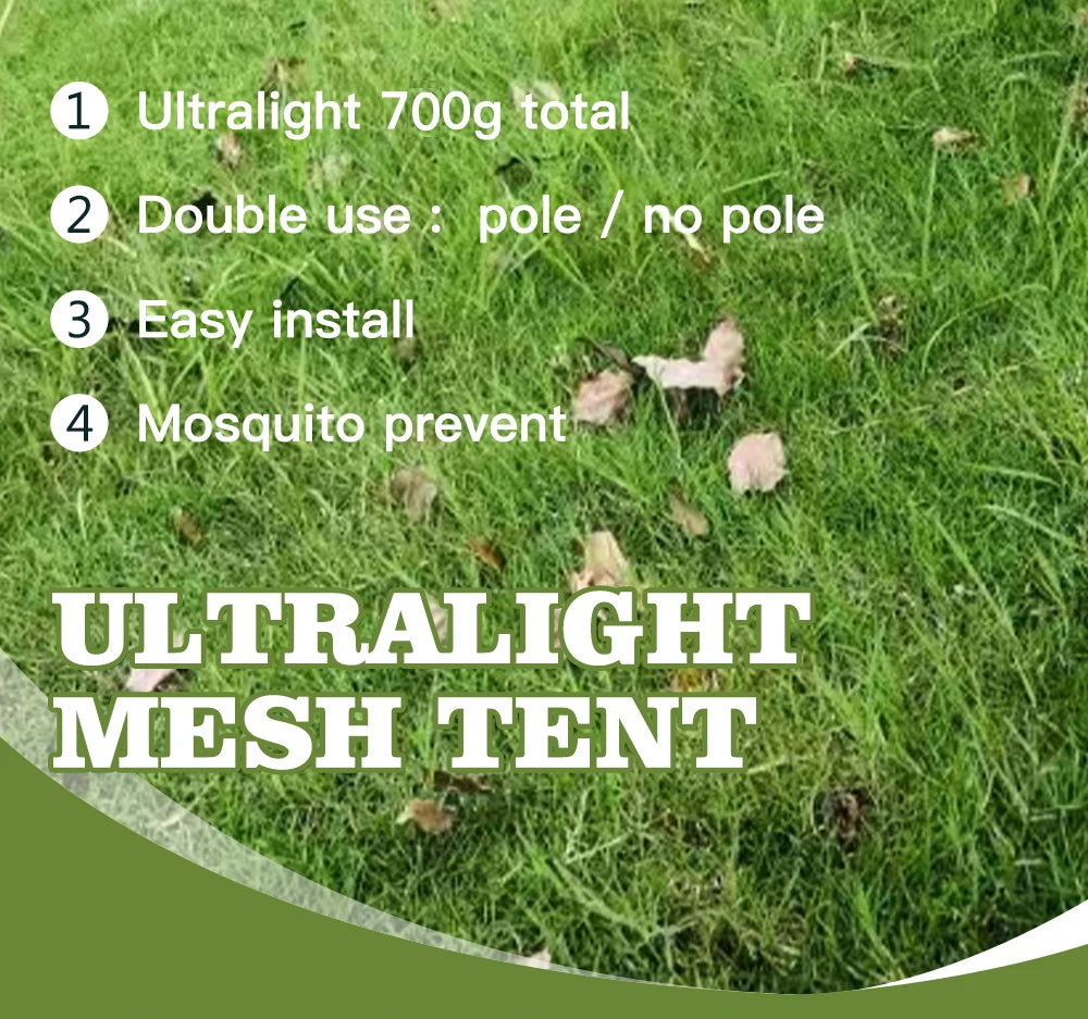 Kamperbox Ultralight Tent  Camping Tents Outdoor Camping Pole less Tent MT380