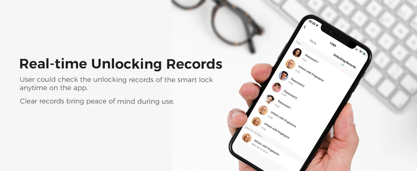 Arpha D280 Keyless Entry Door Lock 5 in 1 Deadbolt