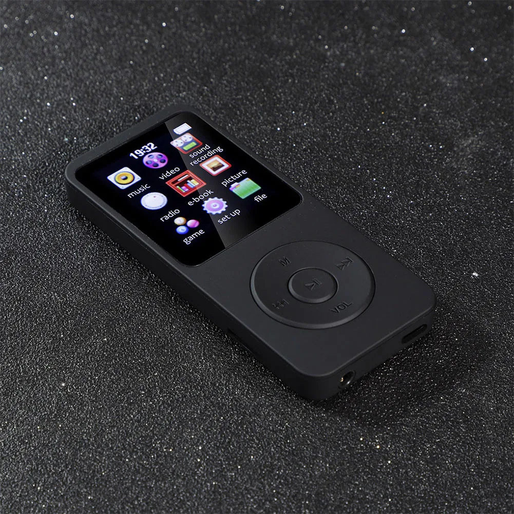 VKTECH MP3 Player With Built In Speaker HiFi Bluetooth 5.4