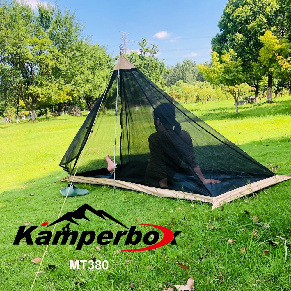 Kamperbox Ultralight Tent  Camping Tents Outdoor Camping Pole less Tent MT380