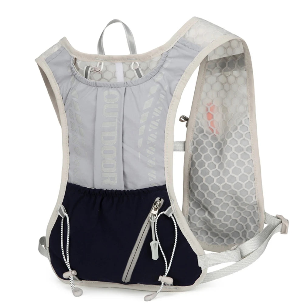 ShunmaiiHign Hydration Running Vest Lightweight Breathable Reflective Pack