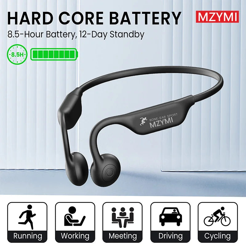 INMAS MZYMI A18 TWS Earphones Bone Conduction Neckband IP56 Waterproof