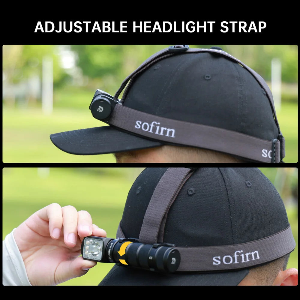 Sofirn HS42 Headlamp 2100lm USB C Rechargeable Flashlight