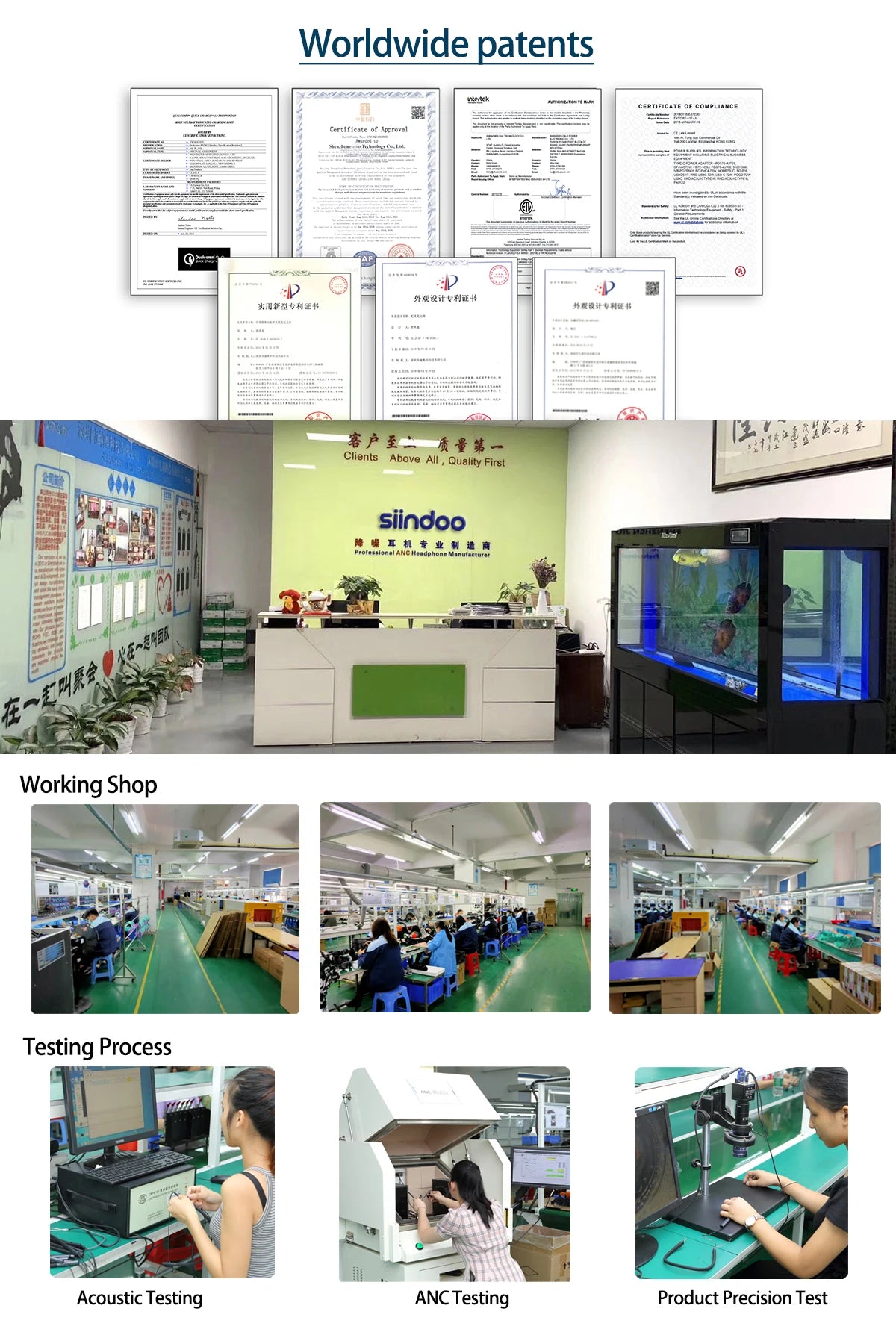 Siindoo Wireless Bluetooth Headphones JH-919 Foldable Stereo Earphones With Mic