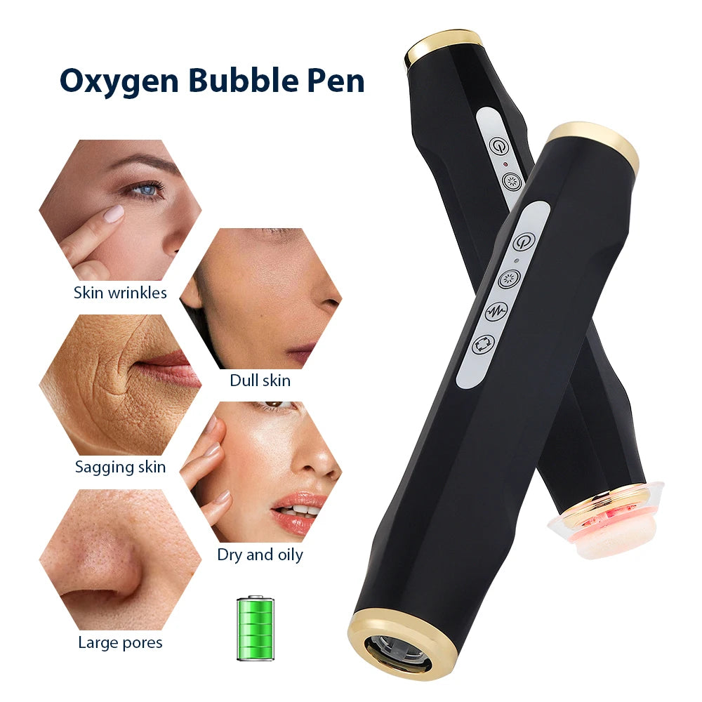 Foreverlily Oxygen Bubble Pen CO2 Facial Machine For Skin Care