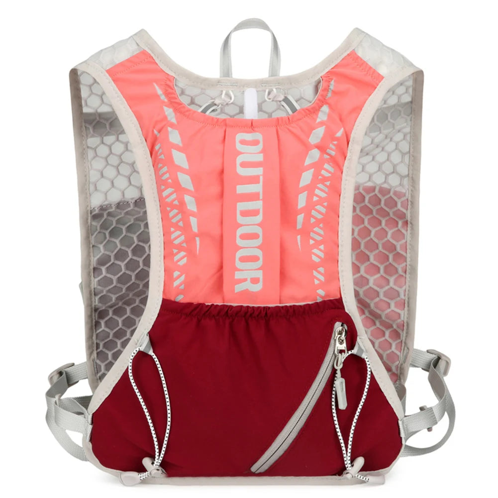 ShunmaiiHign Hydration Running Vest Lightweight Breathable Reflective Pack