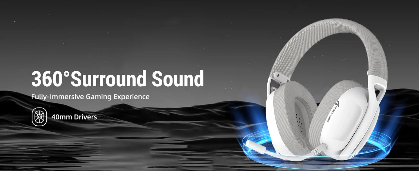 Attack Shark L80 Ultra Light Tri Mode Gaming Headset