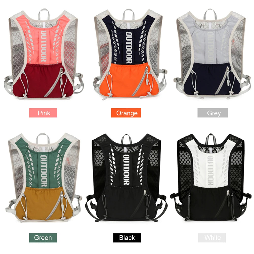 Shunmaii Hydration Running Vest Lightweight Reflective for Outdoors