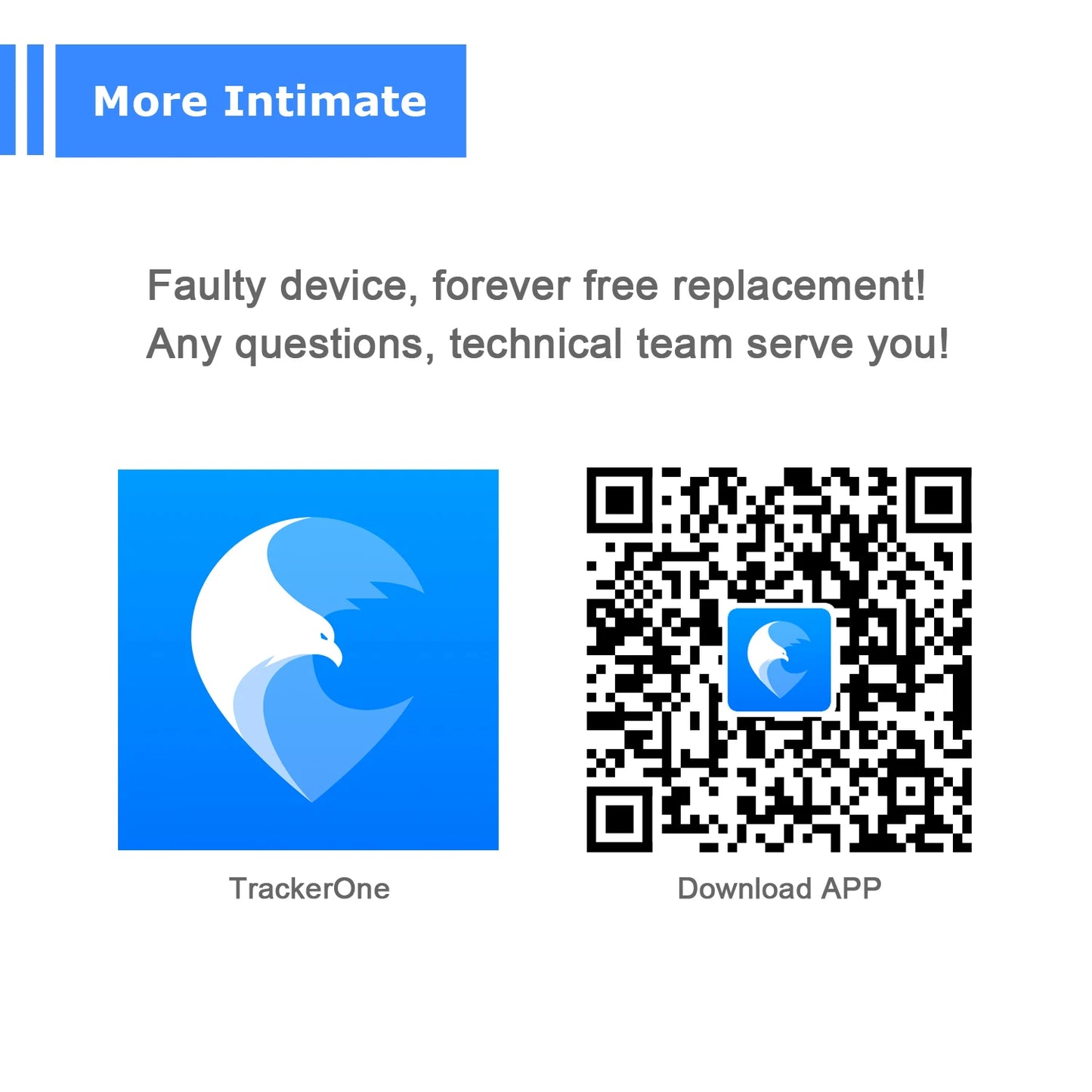 WANWAYTECH 4G Pet GPS Tracker With Waterproof Locator And App