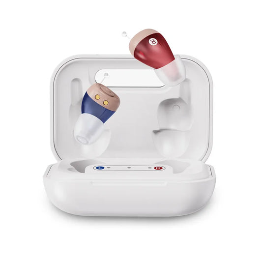 Hign-concerned JINGHAO Rechargeable In Ear Hearing Aids With Enhanced Amplification