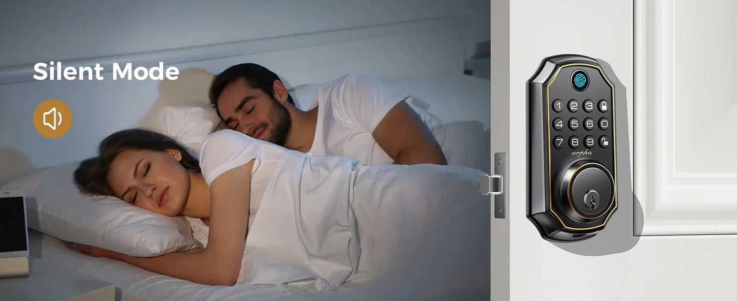 Arpha D280 Keyless Entry Door Lock 5 in 1 Deadbolt