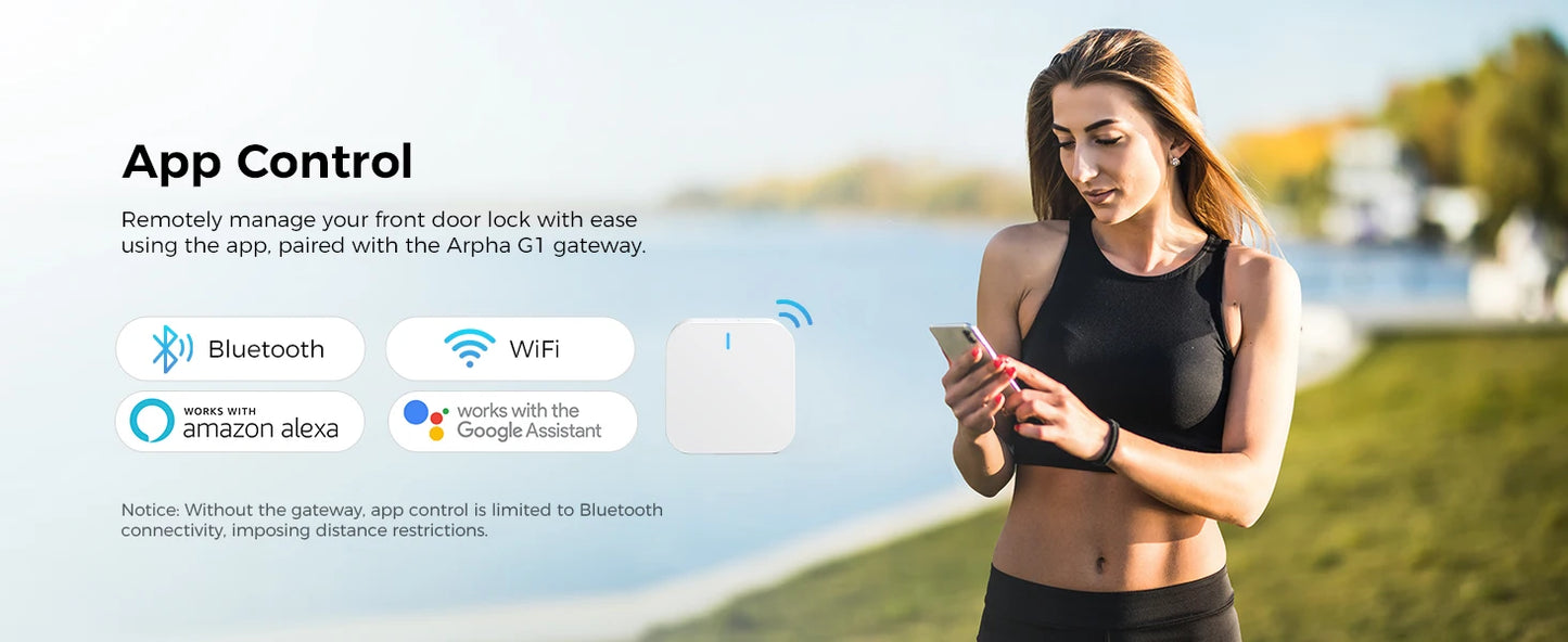 Arpha D280 Keyless Entry Door Lock 5 in 1 Deadbolt