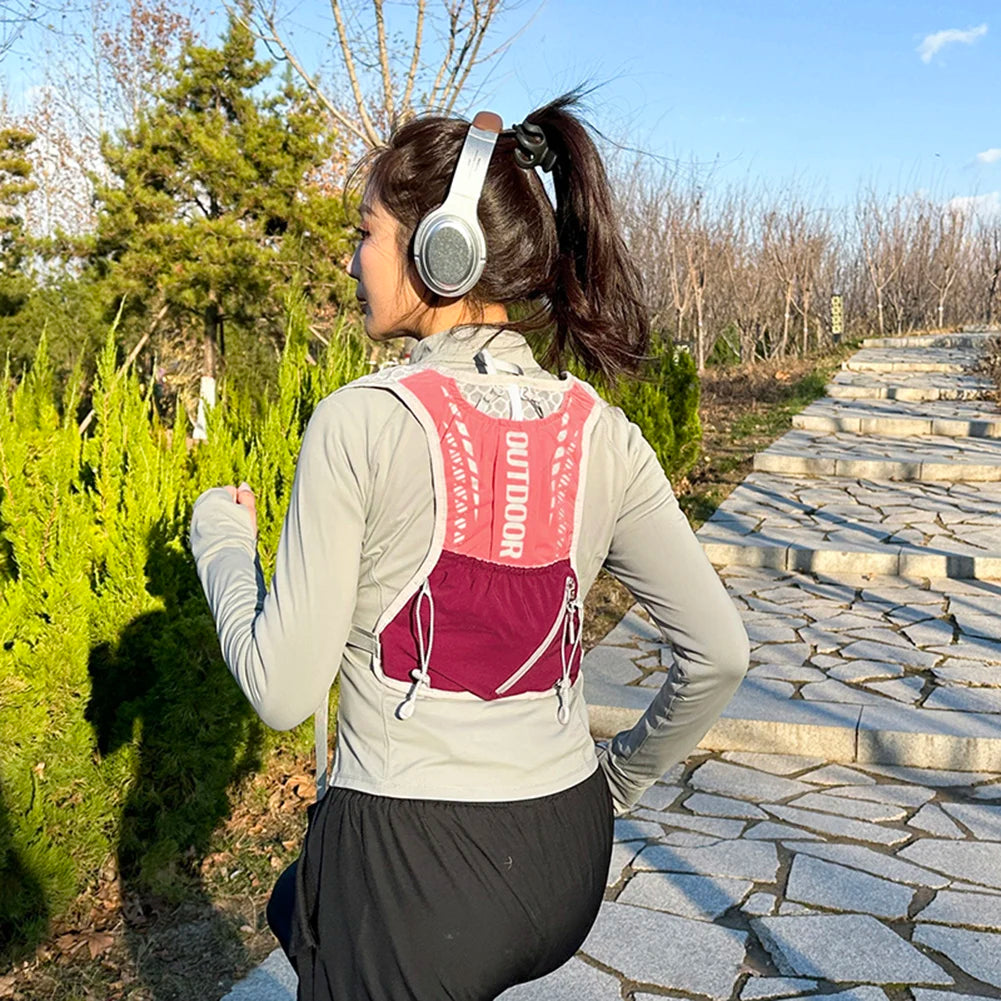 Shunmaii Hydration Running Vest Lightweight Reflective for Outdoors