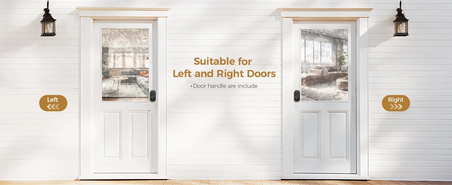 Arpha D280 Keyless Entry Door Lock 5 in 1 Deadbolt