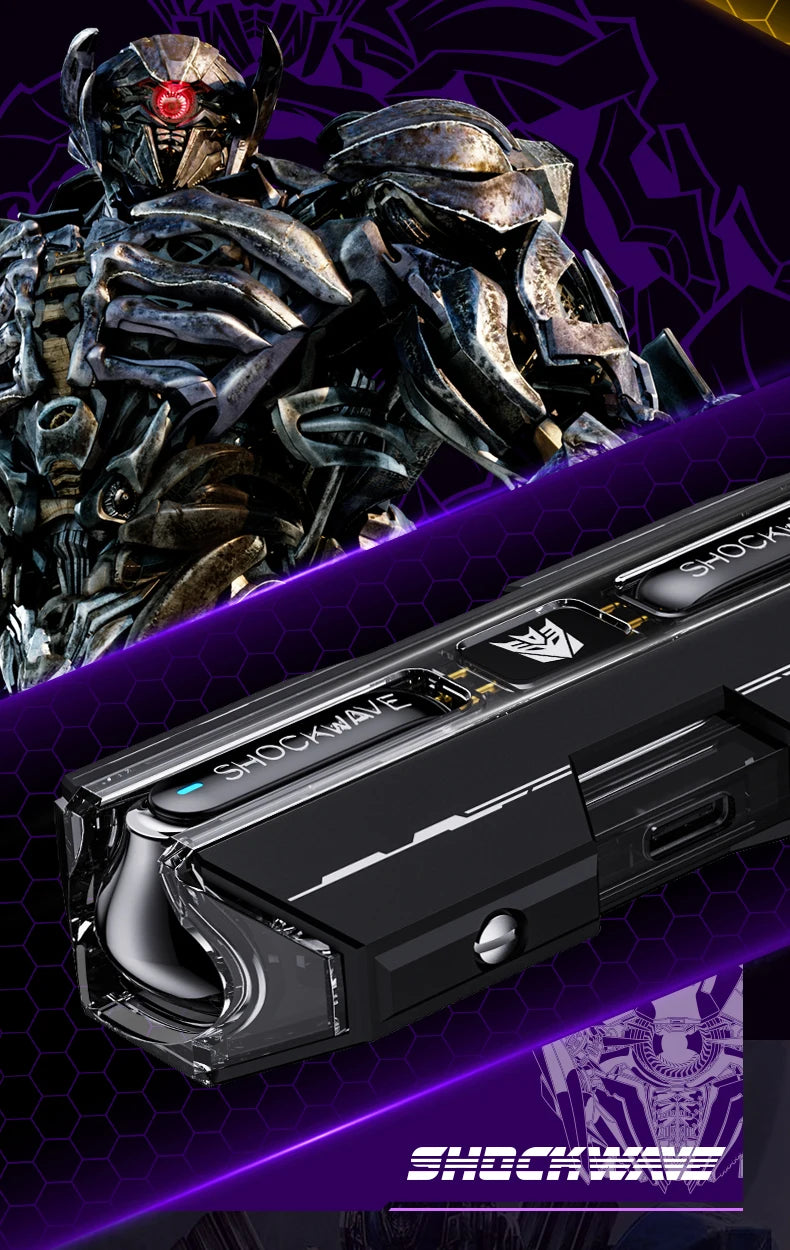 Transformers TF-T01 Gaming Earphones Bluetooth 5.3 Wireless Earbuds