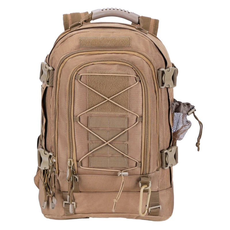 LQARMY Outdoor Tactical Backpack Military Rucksack For Hiking Camping Durable Nylon
