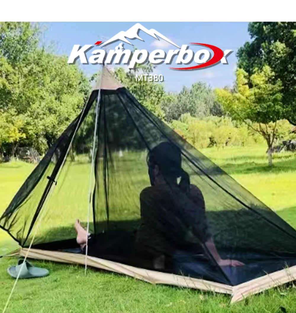 Kamperbox Ultralight Tent  Camping Tents Outdoor Camping Pole less Tent MT380