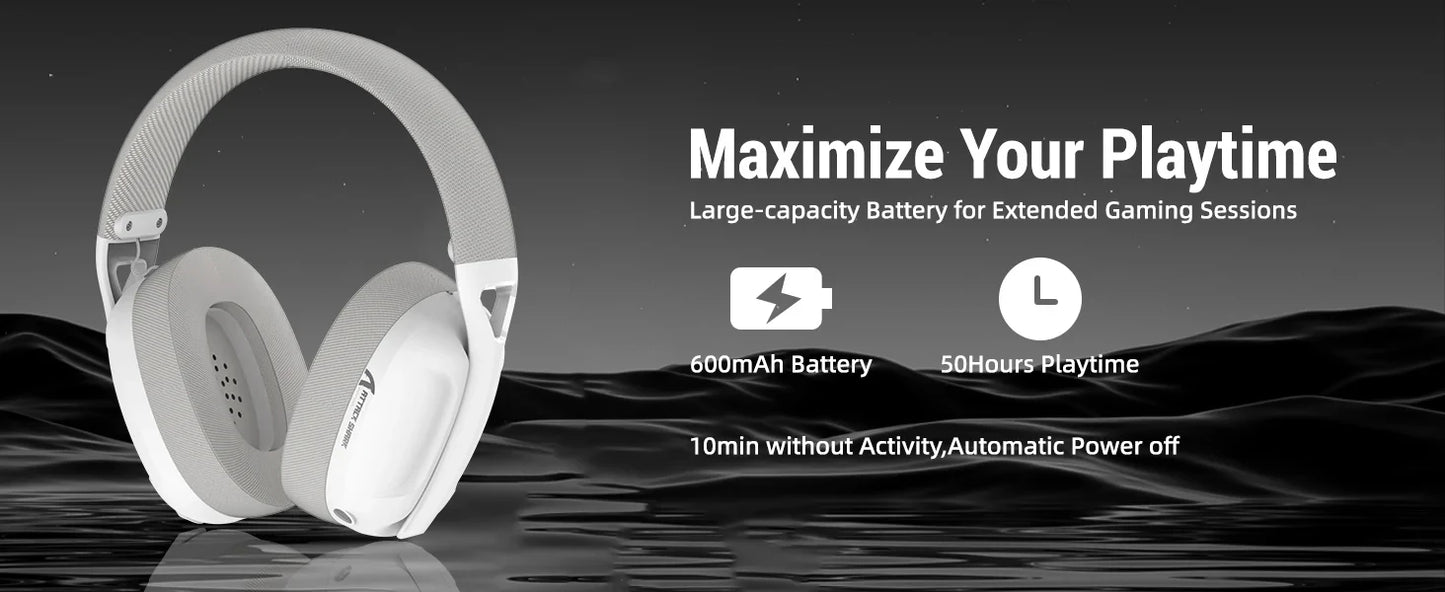 Attack Shark L80 Ultra Light Tri Mode Gaming Headset