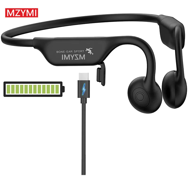 INMAS MZYMI A18 TWS Earphones Bone Conduction Neckband IP56 Waterproof