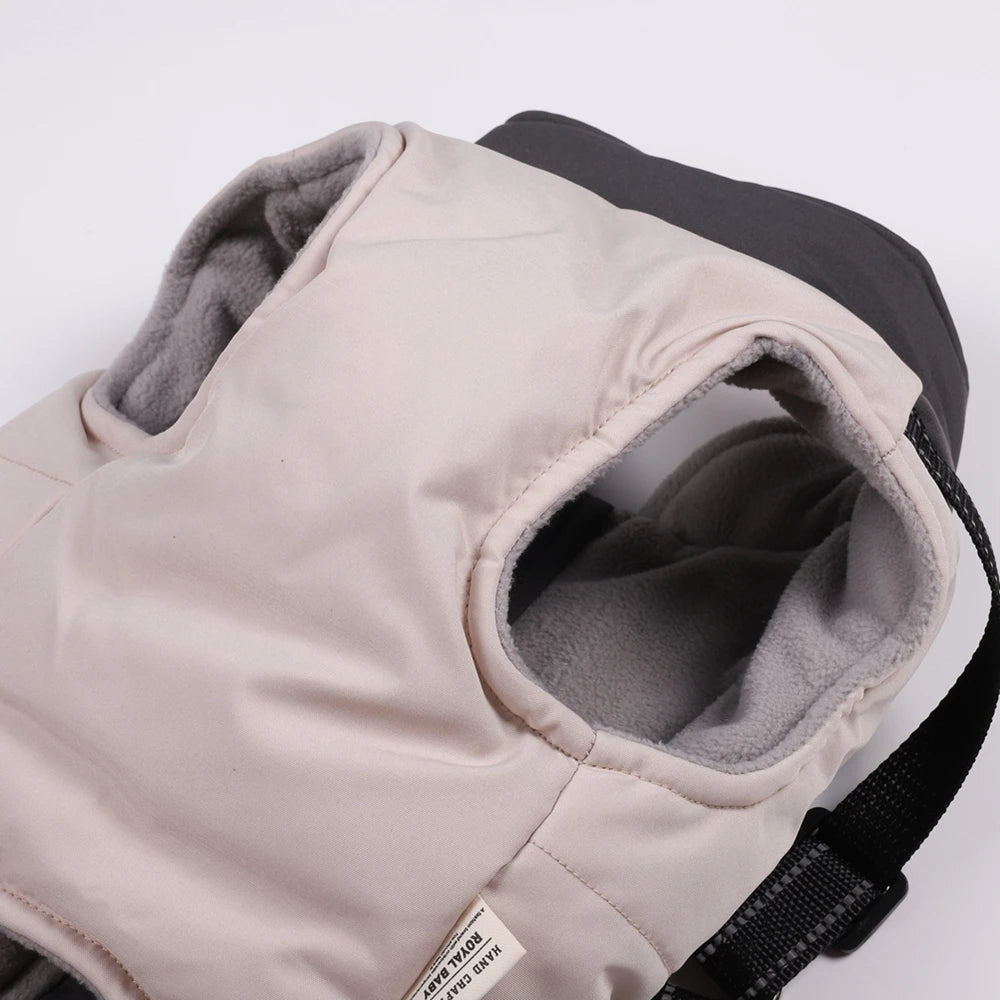 Guangdong Winter Dog Jacket With Harness Waterproof Coat