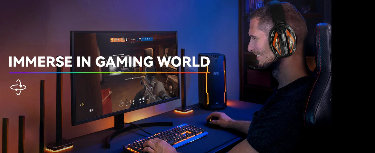 Attack Shark L60 Ultra Light Tri Mode Wireless Headset