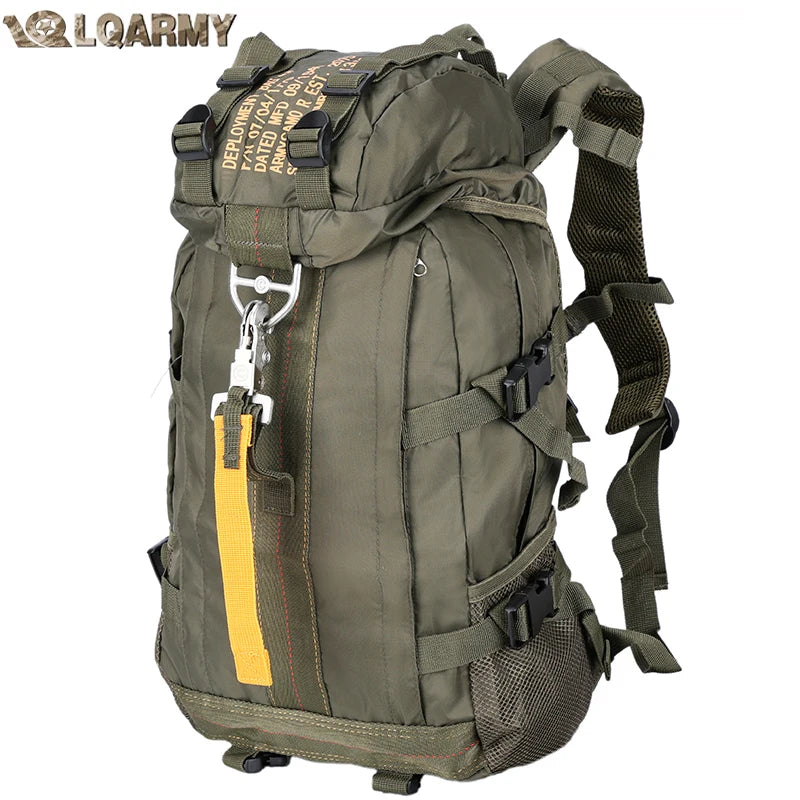 LQARMY Waterproof Hiking Backpack Outdoor Travel Daypack Unisex